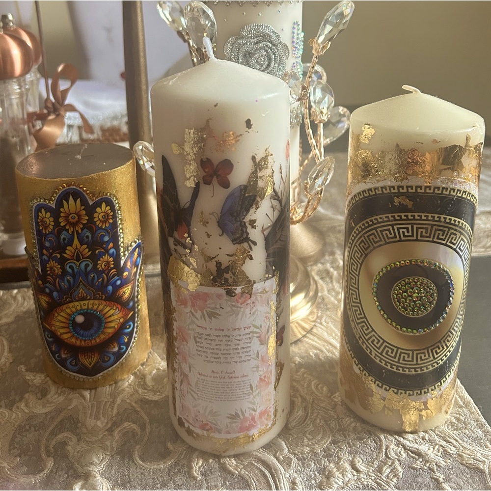 Homemade Decorative Candles